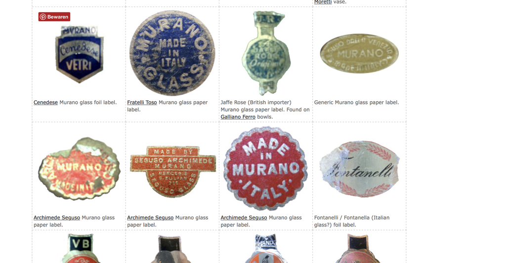 Archimedes Seguso Murano  'Sommerso' schaal met label - 1950's, Italië kopen? Bied vanaf 1!