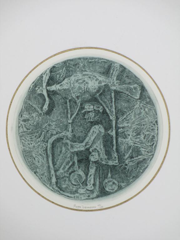 Poppe Damave, ets, Vliegfiets verkocht voor € 35!