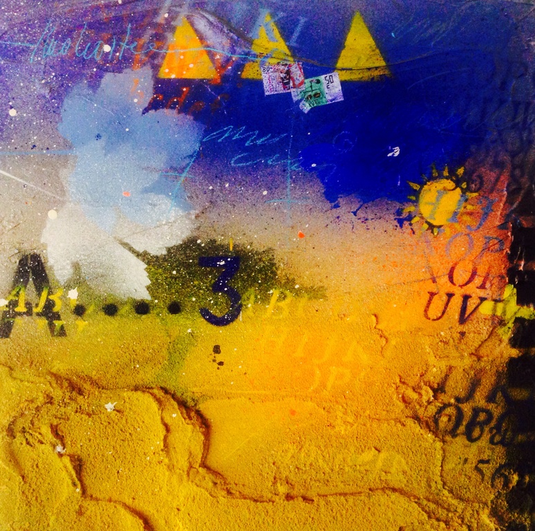 Theo koster, gemengde techniek, follow the sun kopen? Bied vanaf 1!