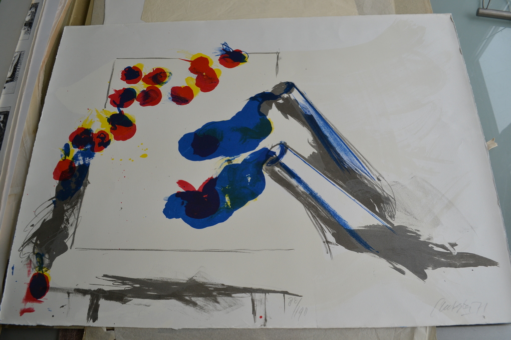 Ger Lataster - Kleurenlitho (Prent 190) verkocht voor € 165!