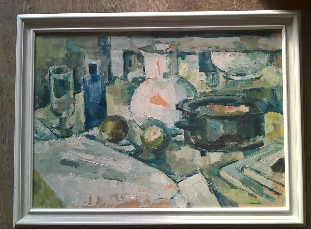 Lucas vd Pol, olieverf, stilleven kopen? Bied vanaf 100!