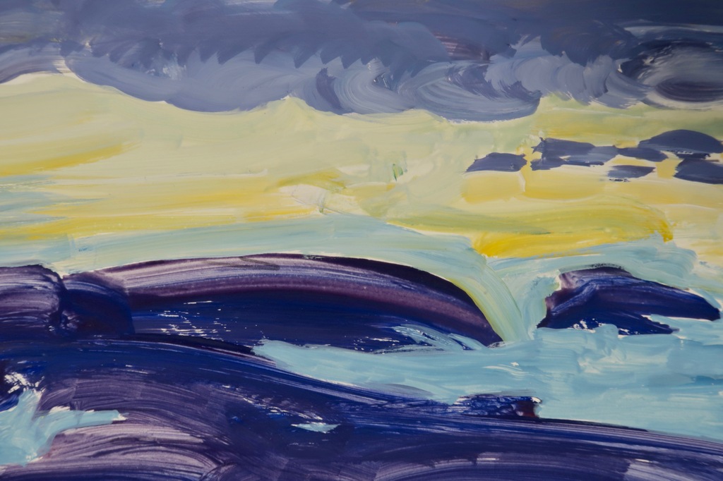 Harr Lips: Acryl op papier, Zonder titel kopen? Bied vanaf 35!