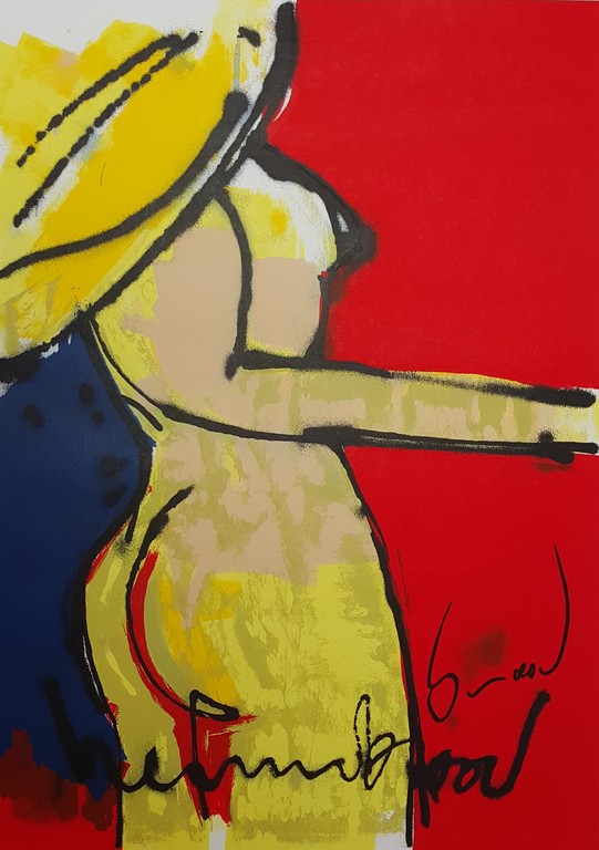 Naked Beauty - gesigneerde zeefdruk op papier - oplage 200 exemplaren  kopen? Bied vanaf 1!