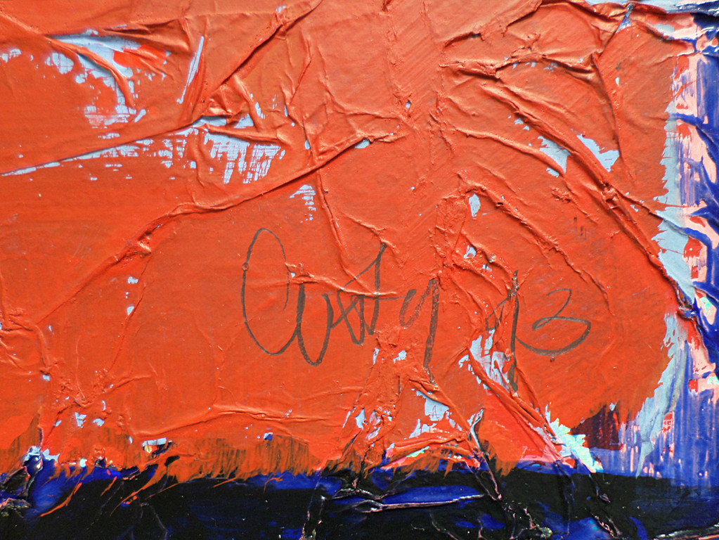 Arty Grimm - Abstract, gouache (in passe-partout, groot) kopen? Bied vanaf 200!