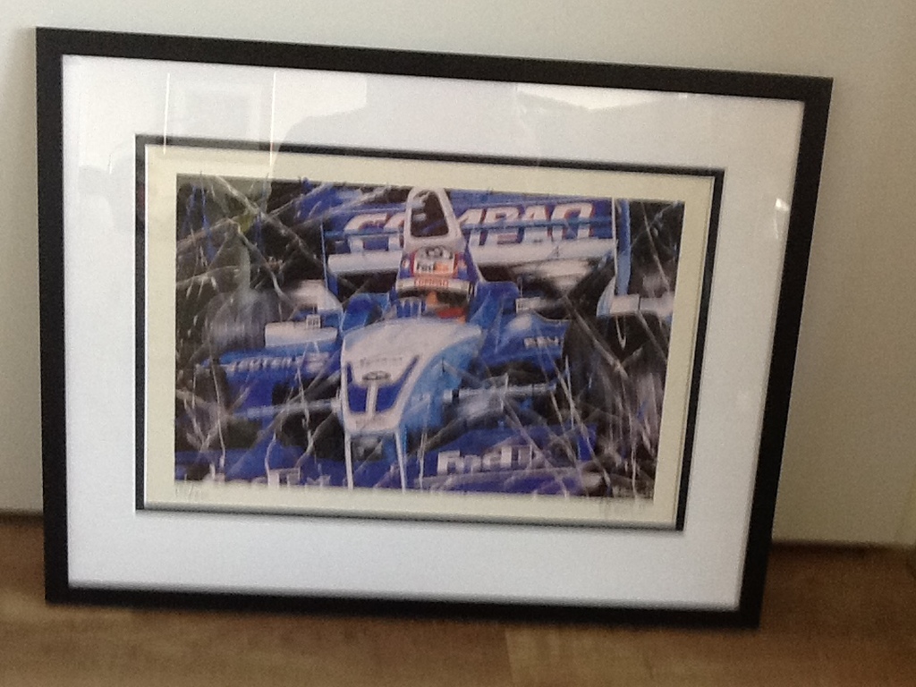 Eric-Jan Kremer: Kleurenlitho ' Formule 1 ' handgesigneerd en genummerd. kopen? Bied vanaf 50!