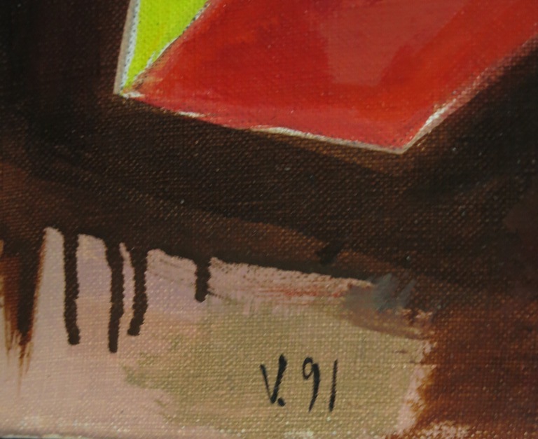 Flop Vinken: Olieverf op doek, Vacuum kopen? Bied vanaf 70!