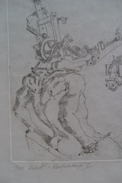 Antanas Moncys, ets, Don Kichot, Konfrontage 1 kopen? Bied vanaf 50!