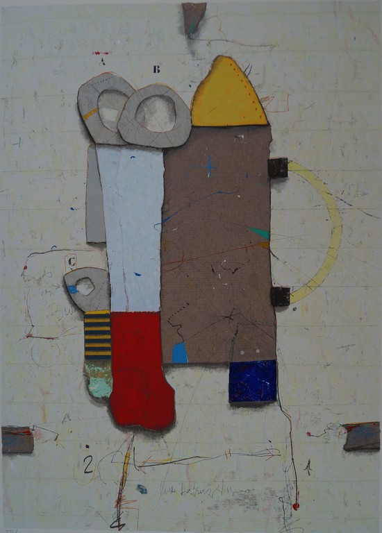 Cole Morgan - gesigneerde zeefdruk - Like father like son kopen? Bied vanaf 135!