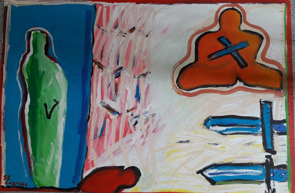 Evarsky Blom - Evarsky Blom, origineel werk  kopen? Bied vanaf 1!