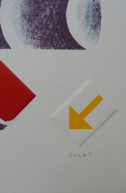 Kumi Sugai - litho: Compositie kopen? Bied vanaf 85!