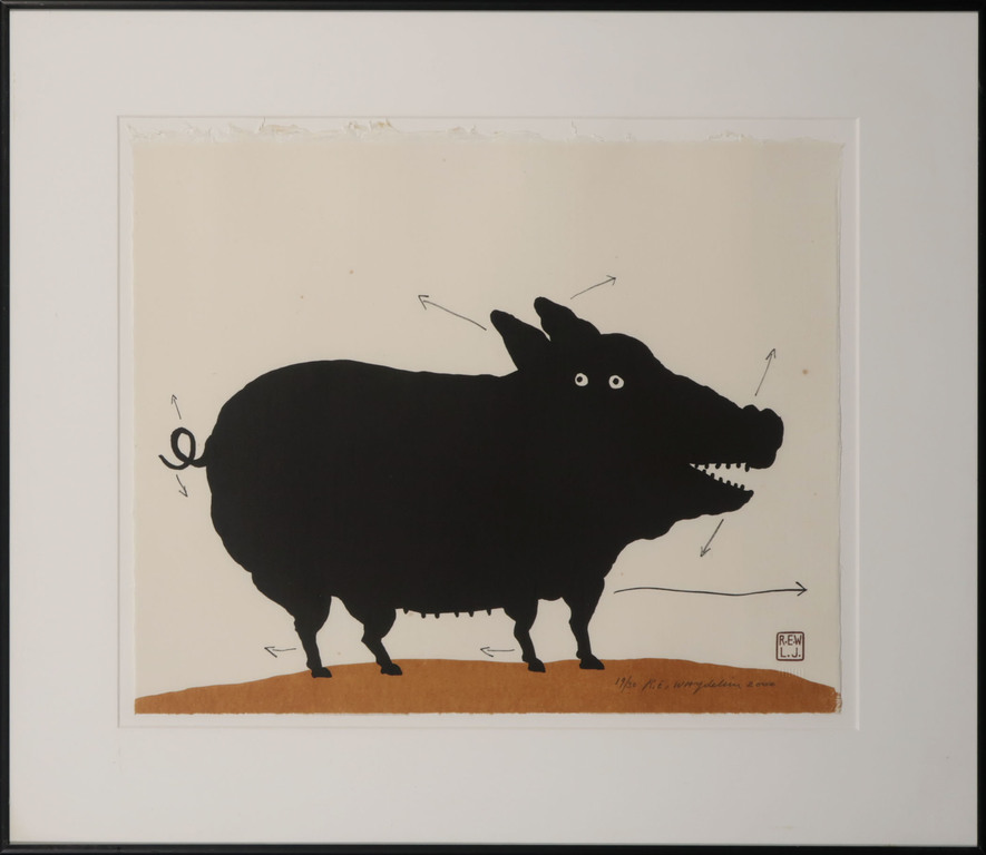 Raymond Waydelich: Litho op Rijstpapier, Z.T. - Ingelijst kopen? Bied vanaf 80!