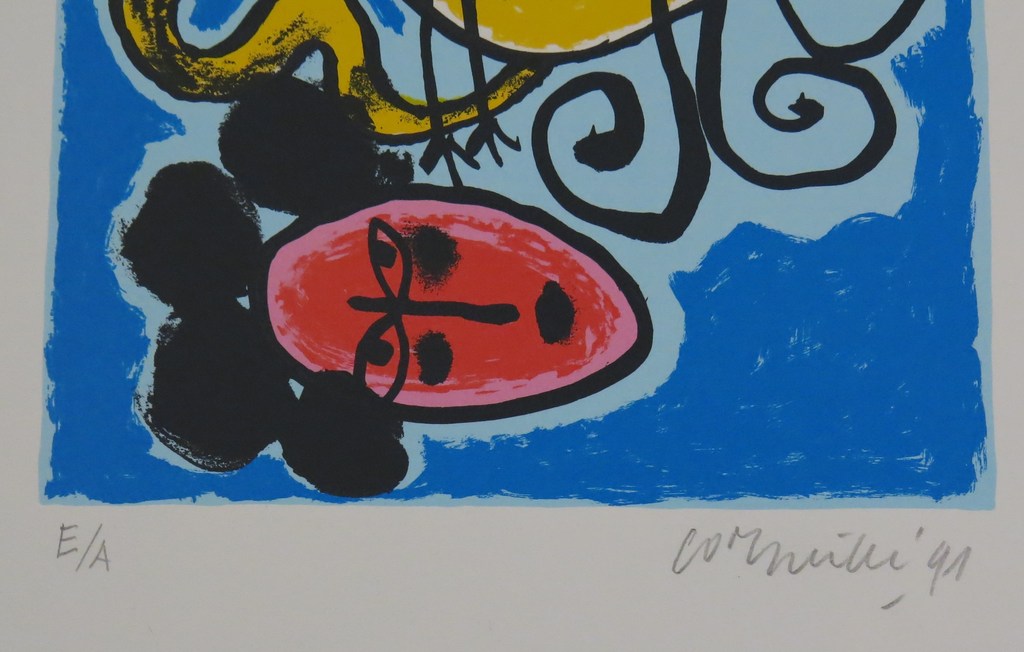 Corneille: Zeefdruk, Tete de femme dans l'ete kopen? Bied vanaf 70!