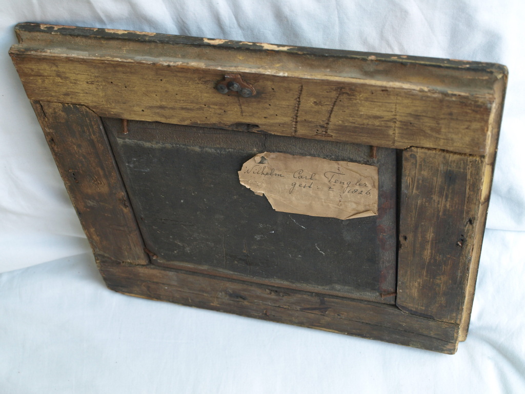 Willem Carl Tengeler : Olieverf op paneel, Vissersboten, Ingelijst - 1826  kopen? Bied vanaf 50!