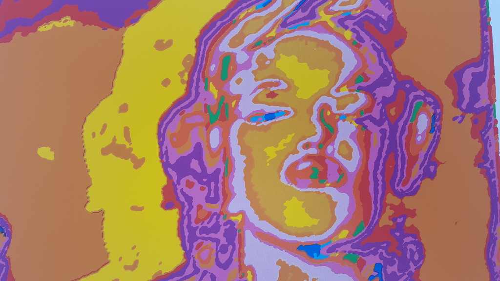 Henk van der Vet - Marylin Monroe - zeefdruk 57/150, gesigneerd en '95 kopen? Bied vanaf 1!