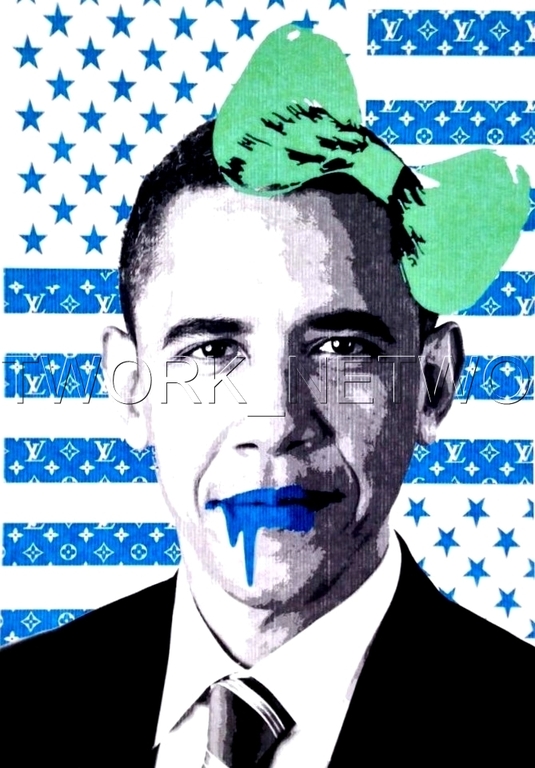 DEATH NYC "Obama B" - n° A/P - Signed with COA (Edition Artist Proof) kopen? Bied vanaf 1!