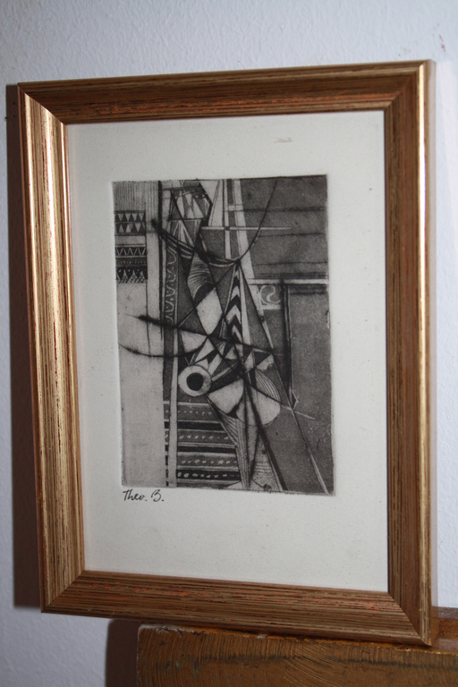 Theo Beerendonk - ABSTRACT CUBISTISCHE FIGUUR kopen? Bied vanaf 22!