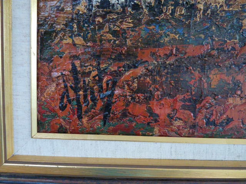 mooi schilderij  een dorp kopen? Bied vanaf 200!