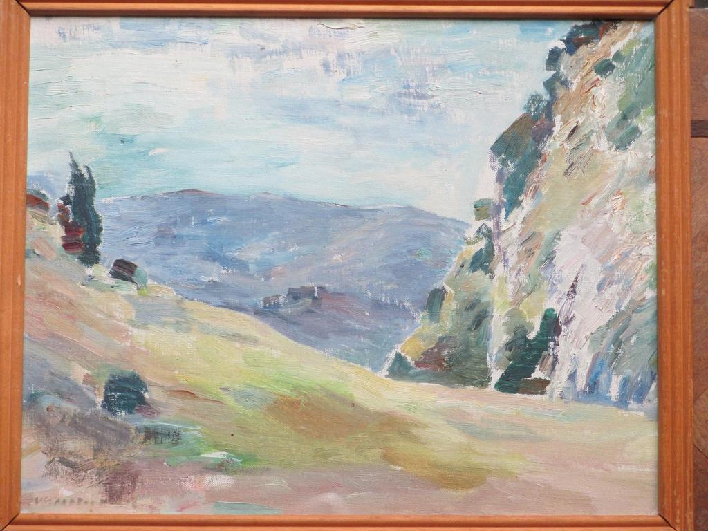Wim Vaarzon Morel Jr, Zuid-Frans Landschap II, Maroufle verkocht voor € 100!