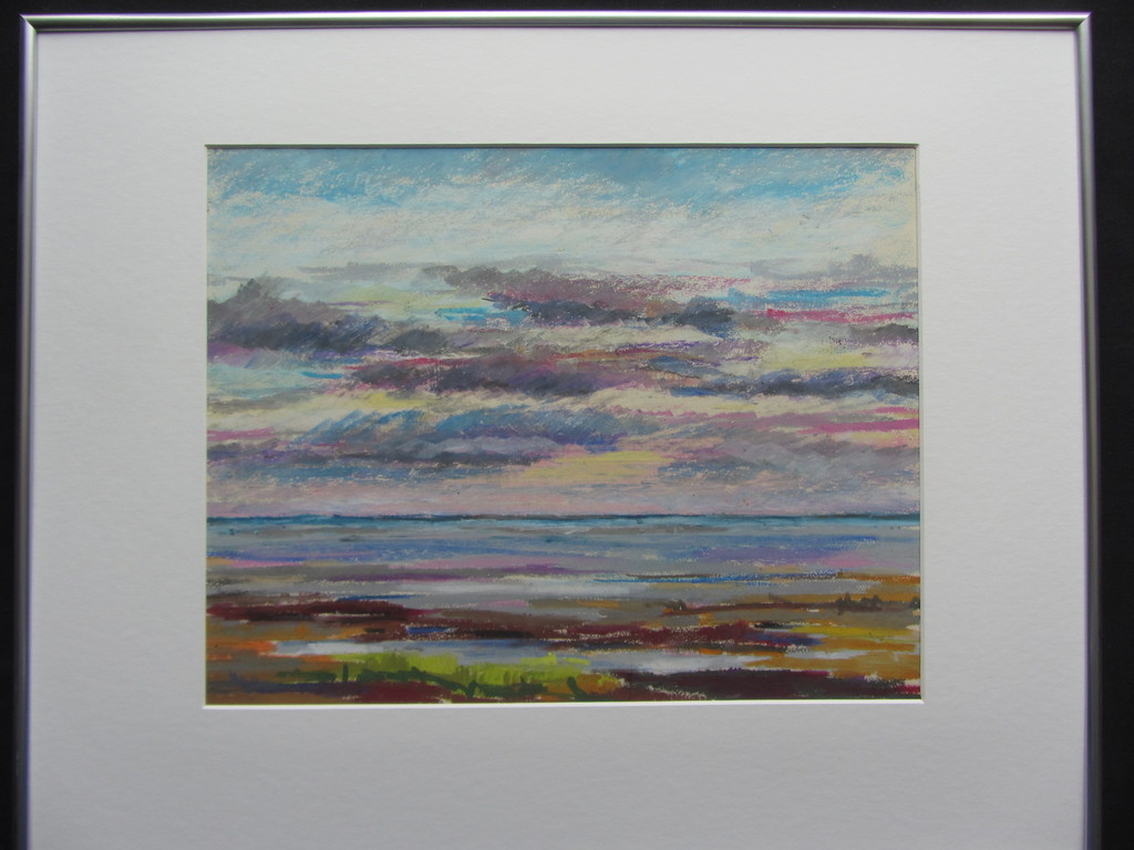 Jan Bom  - Pasteltekening - Landschap -  kopen? Bied vanaf 45!