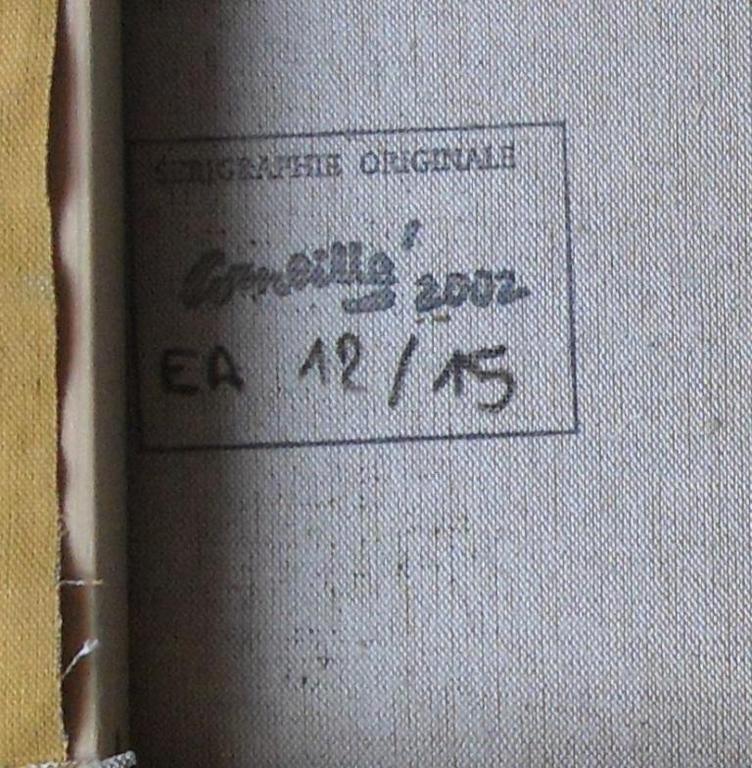 Corneille: Kivu, zon en de toren (zeefdruk op doek op spieraam) kopen? Bied vanaf 1!