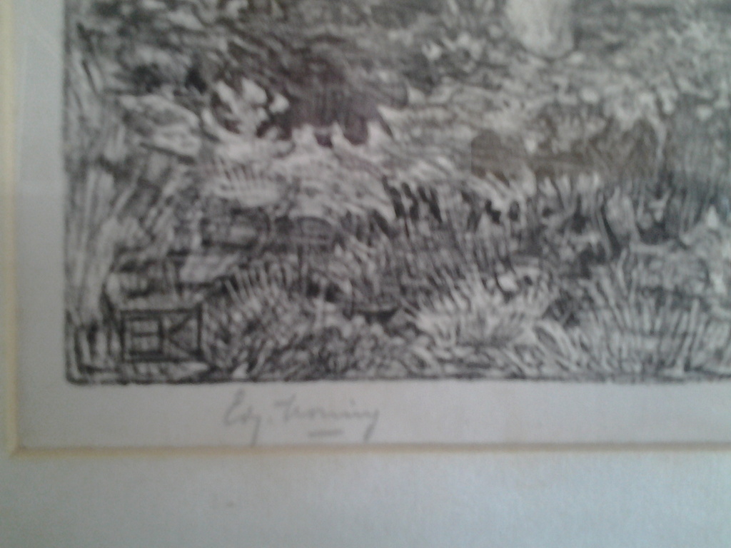 Edzard Willem Koning 1869-1954: Litho  kopen? Bied vanaf 125!