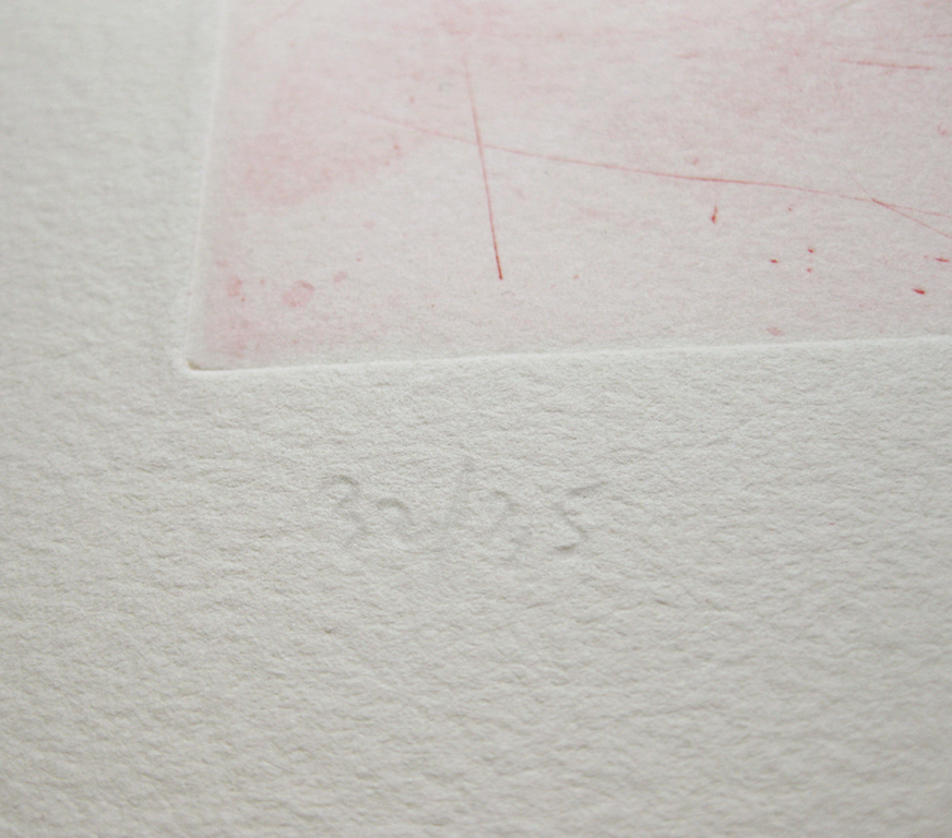 Claude Garache - " Rouge Debout " - 1990 - (Handgesigneerd) kopen? Bied vanaf 235!