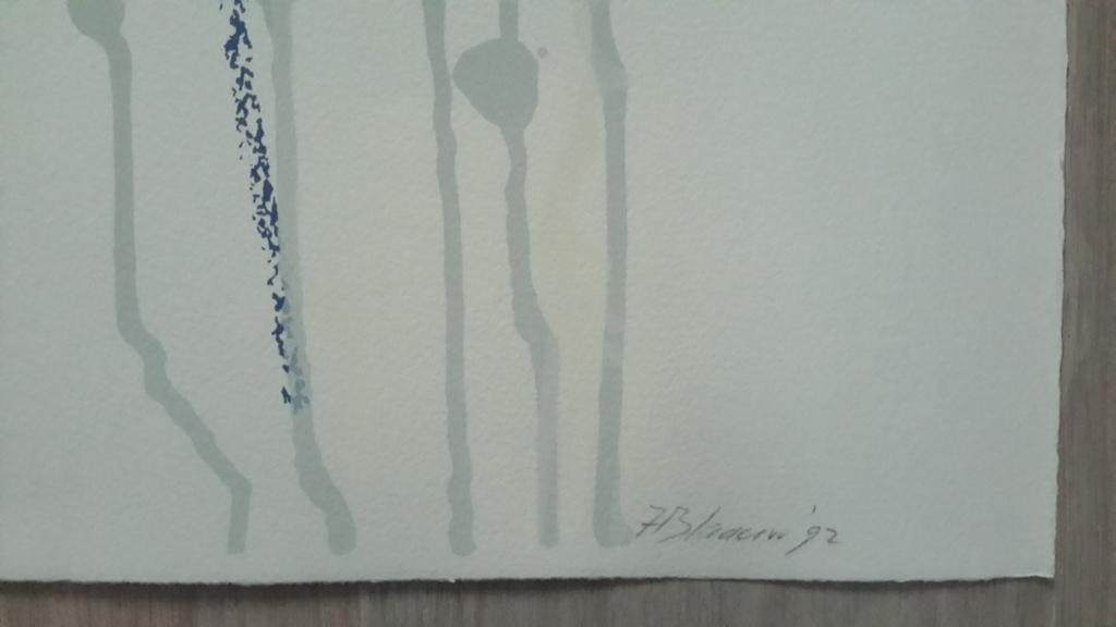 Hans Blaauw, zeefdruk, z.t. kopen? Bied vanaf 20!