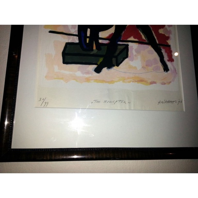 Herman Krikhaar: Litho , The Sculpture, 1996, oplage 99 ex. kopen? Bied vanaf 150!