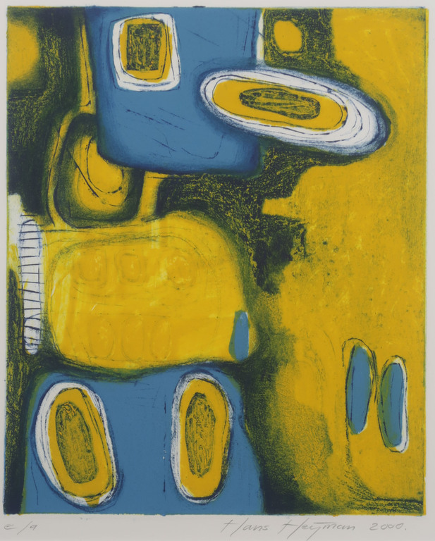 Hans Heijman: Ets, Z.T. - Ingelijst kopen? Bied vanaf 1!