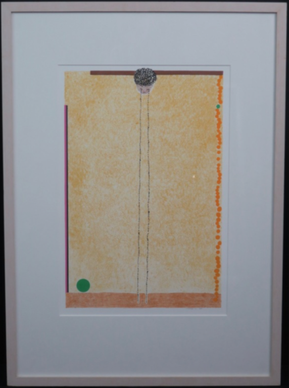 Carin Unverzagt: Zeefdruk, Tranen -Ingelijst kopen? Bied vanaf 35!