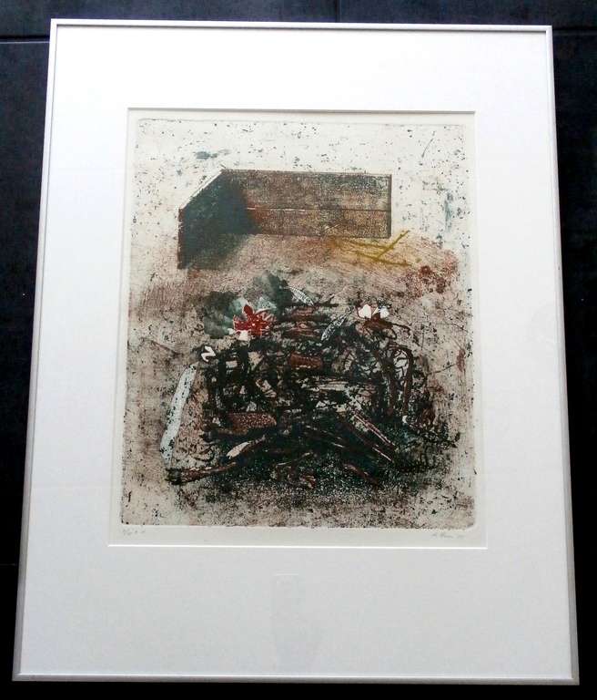 Arthur Stam - ingelijste ets/aquatint kopen? Bied vanaf 40!