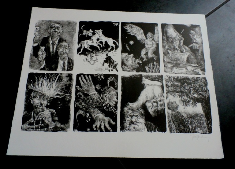 Jan Mensinga - Litho 1 : spreekwoorden en gezegden kopen? Bied vanaf 45!