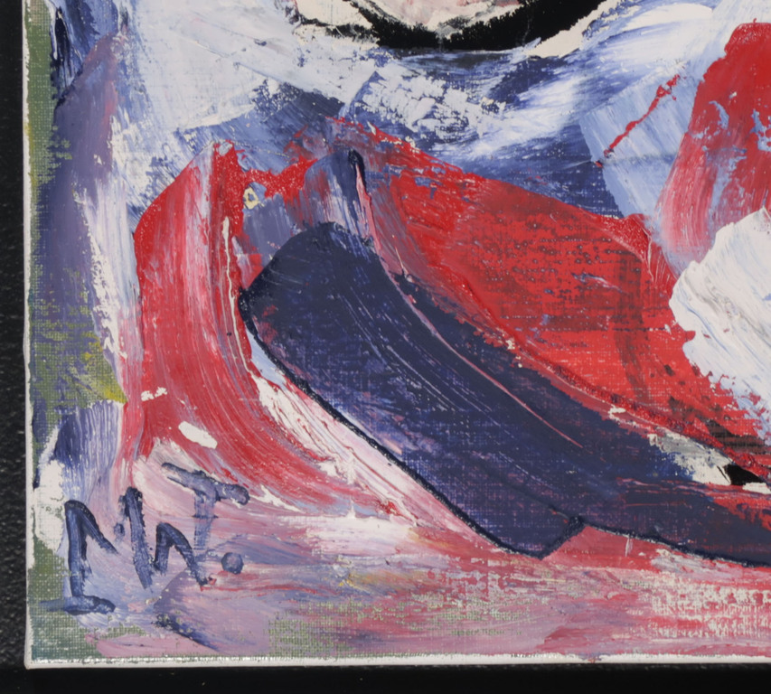 Martin van Wordragen: Olieverf op doek, Drenkeling - Ingelijst kopen? Bied vanaf 350!