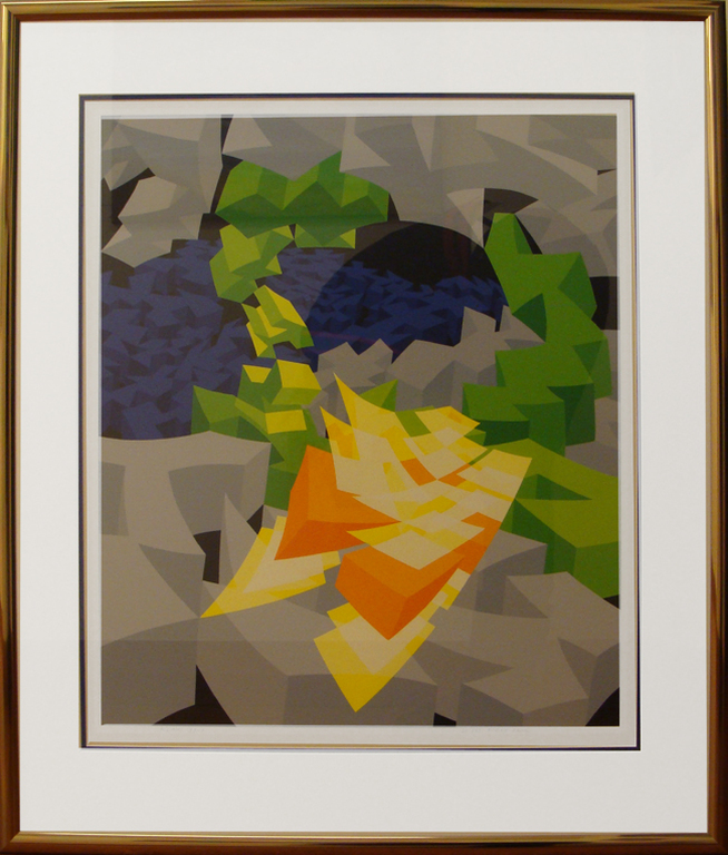 Hans Klaui, Z.T. 99-1 ingelijst verkocht voor € 90!