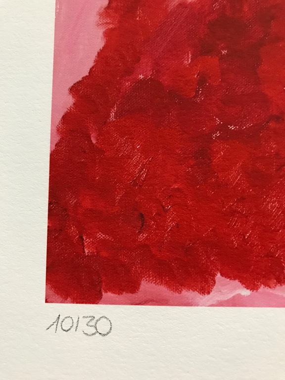 Armando - Rood gewaad - Giclee - gesigneerd - 10/30 - 2016 kopen? Bied vanaf 123!