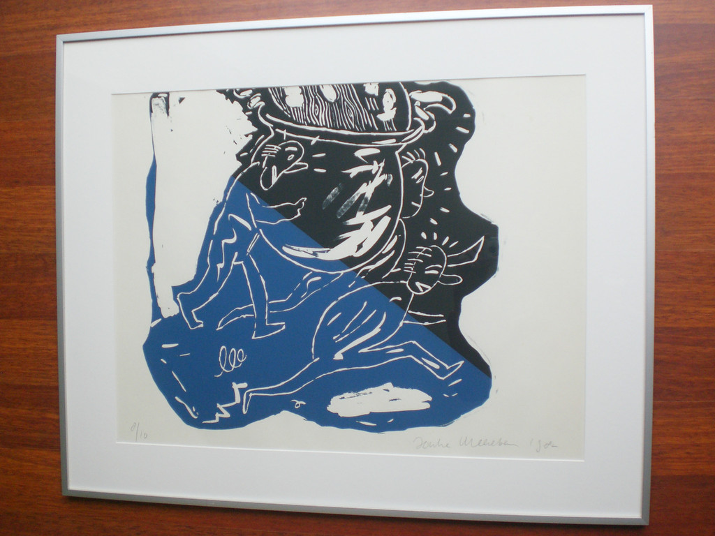 Jouke Kleerebeezem: Take me to your leader II, zeefdruk (ingelijst) kopen? Bied vanaf 35!