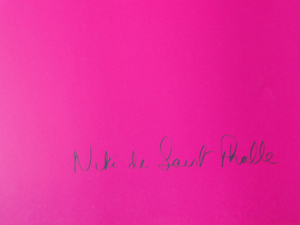 NIKI DE SAINT-PHALLE /NANA FONTAINE / KLEURENZEEFDRUK / 100x70cm kopen? Bied vanaf 1!