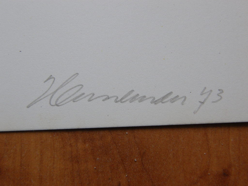 Jeroen Henneman: Quadri, 1973, potlood gesigneerd kopen? Bied vanaf 65!