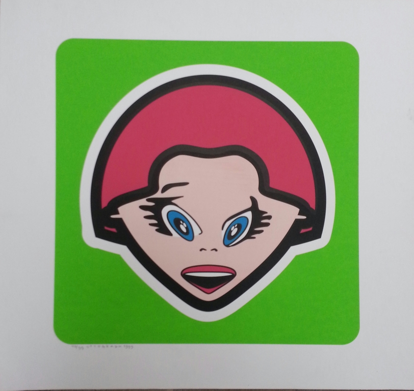 Ottograph, zeefdruk op karton. kopen? Bied vanaf 50!