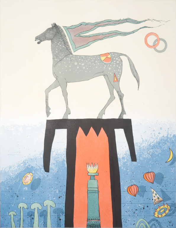 Gert Strengholt: Kleurenlitho, Run incitatus run kopen? Bied vanaf 20!