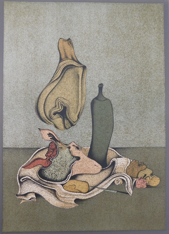 Mikhail Chemiakin - Kleurenlitho - Le Ventre de Paris kopen? Bied vanaf 75!