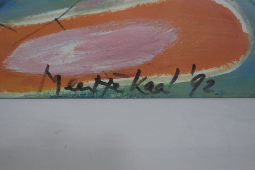 Meertje Kaal: Olieverf op papier, Ilse Alfred - Ingelijst kopen? Bied vanaf 1!