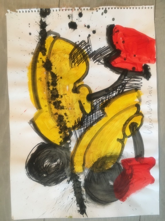 Peter Klashorst: Origineel werk, Mickey mouse  kopen? Bied vanaf 1!