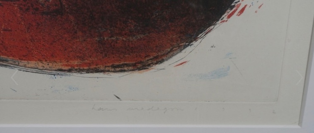 Hans Vredegoor ets en aquatint, Apparition spectaculaire I  - ingelijst kopen? Bied vanaf 1!