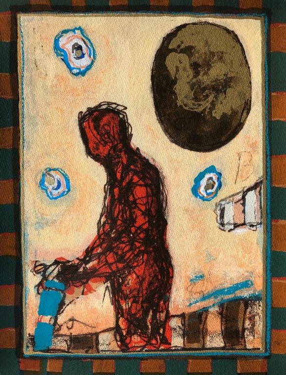 Eric Toebosch - Gesigneerde zeefdruk - Het Mysterie kopen? Bied vanaf 1!