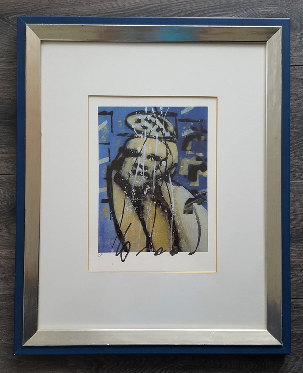 Herman Brood: zeefdruk, Douche verkocht voor € 130!