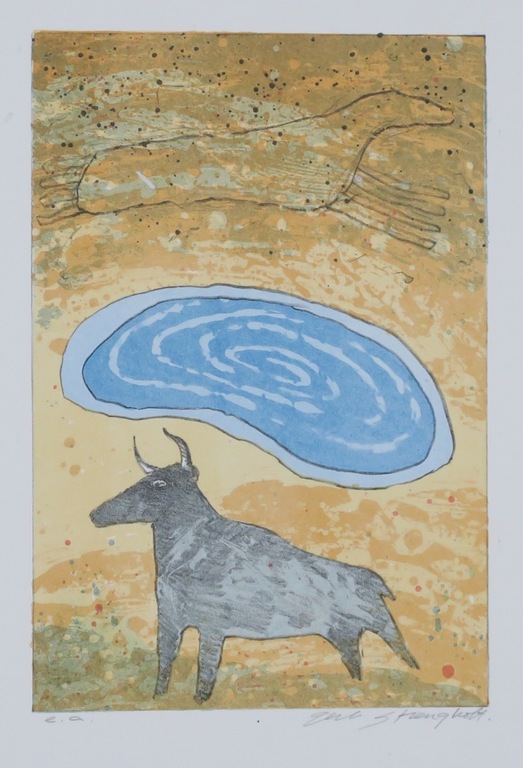 Gert Strengholt: Litho, Stier kopen? Bied vanaf 1!