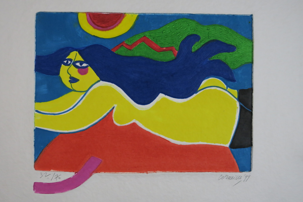 Corneille: Aquagravure op handgeschept papier, Z.T. kopen? Bied vanaf 300!