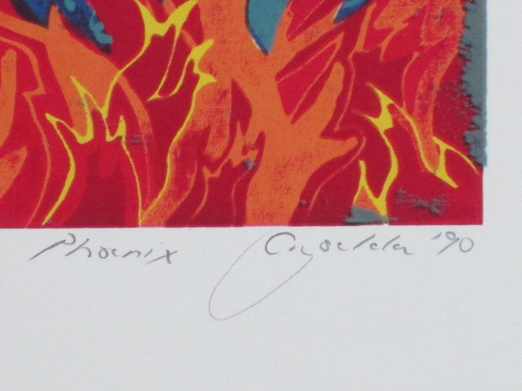 Cryselda Venter, Phoenix, Zeefdruk kopen? Bied vanaf 20!