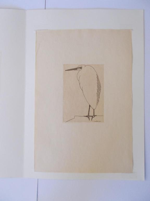 Zilverreiger - 1928 - Samuel Jessurun de Mesquita, Amsterdam - Ets kopen? Bied vanaf 300!